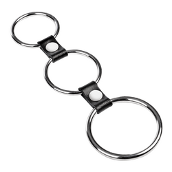 Dreifacher Penisring aus Metall