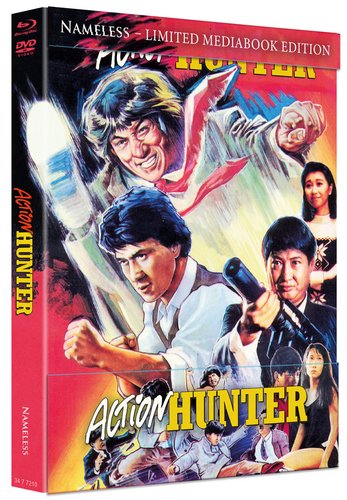 Action Hunter 4K UHD 2 Disc Mediabook Cover B (Blu-ray 4K Ultra HD)