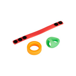 Kit Neon Ring, 3 Teile, 2,5   6 cm