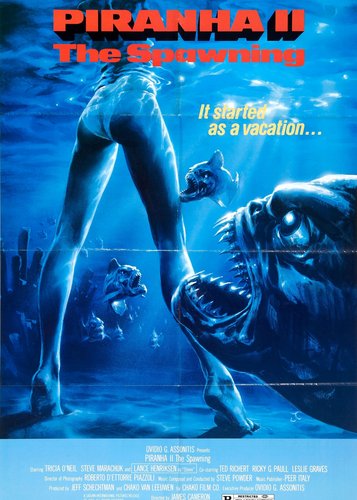 Piranha 2 - Poster 1