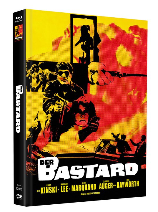 Der Bastard - Mediabook - Cover B - Limited Edition auf 111 Stück - inkl. 28 Seiten Booklet; Poster A4 gefaltet beidseitig bedruckt, 3 PictureCards beidseitig bedruckt; 1 Untersetzer (Blu-ray Disc)