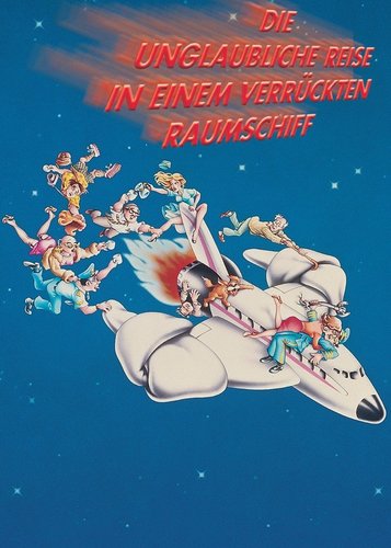 Die unglaubliche Reise in einem verrückten Raumschiff - Poster 1