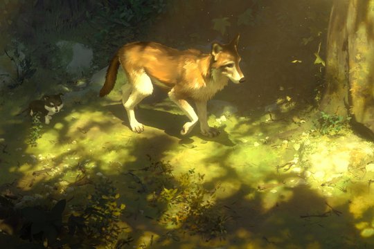 Die Abenteuer von Wolfsblut - Szenenbild 1
