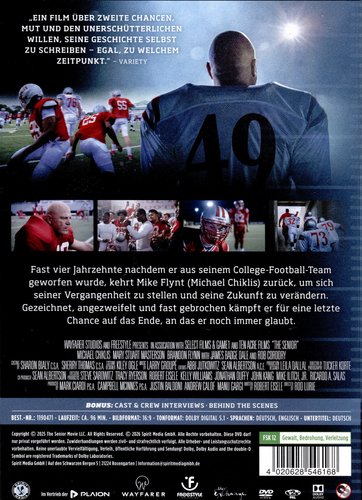 The Senior - Ein Traum, ein Wille, ein letztes Spiel (DVD)