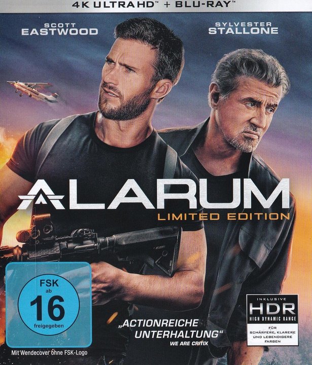 Alarum (4K UHD), gebraucht, ohne Cover
