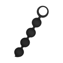 Weiche Silikon-Analkette, 15 cm
