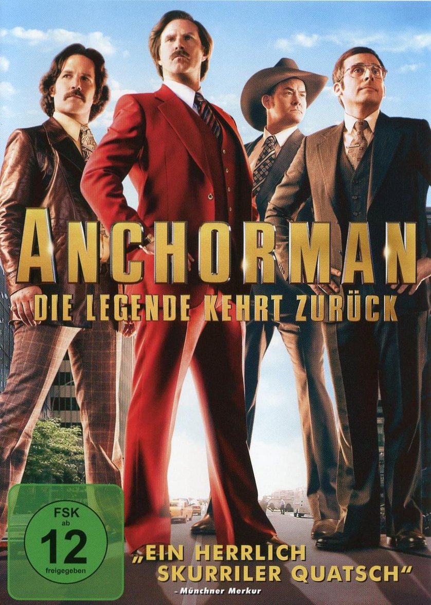 Anchorman 2 Dvd Oder Blu Ray Leihen Videobuster De