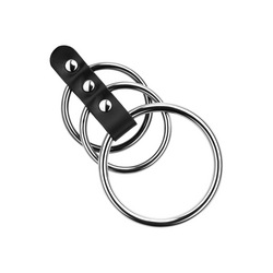 Penismanschette mit Ringen, 4 - 5,5 cm