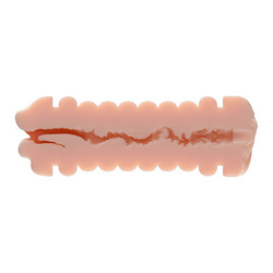 Virgin-Skin Blowout Double Side Stroker, 22 cm