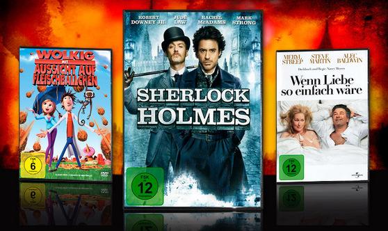 Film-Hits neu im Verleih: Gute Aussichten: Liebe mit Sherlock & Fleischbällchen