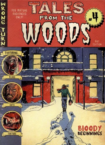 Wrong Turn MB Teil 4 Cover D Comic Cover (Blu-ray Disc)