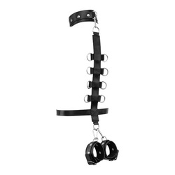 Bondage-Set mit Hals- und Armmanschetten