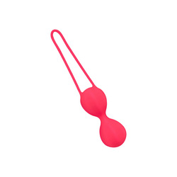 Sanft gewellte Silikon-Liebes kugeln, 3 cm