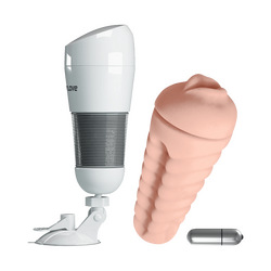 Hedy Vibrating Masturbator, 27 cm