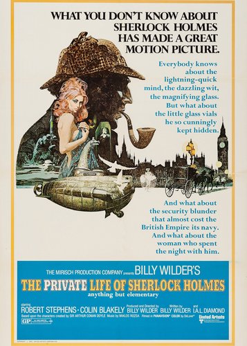 Das Privatleben des Sherlock Holmes - Poster 2