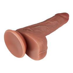 Realistischer Dildo mit Saugfuß, 17,5 cm