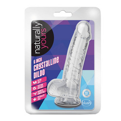 Naturally Yours - Crystalline Dildo, 15,2 cm