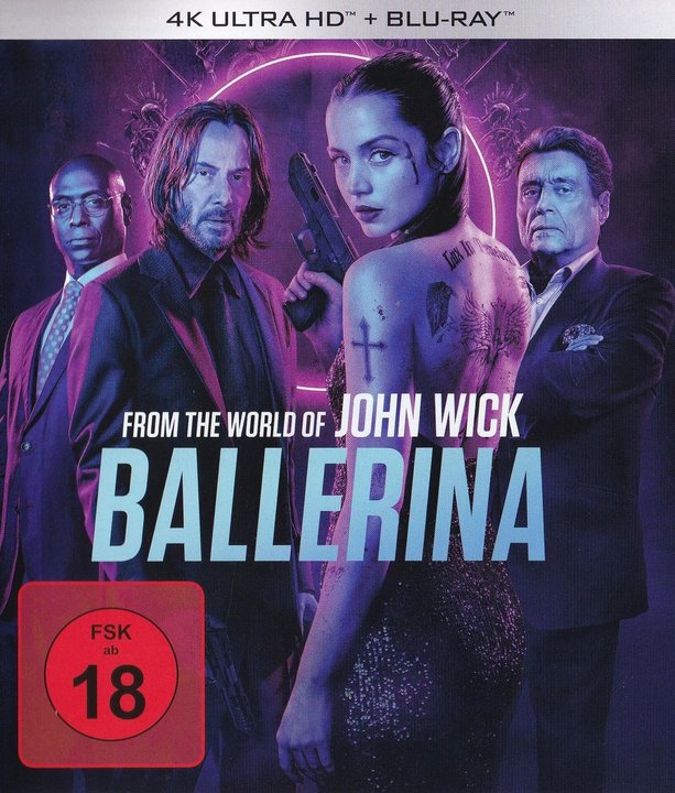 Ballerina - From the World of John Wick (4K UHD), gebraucht, ohne Cover