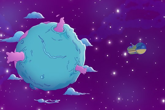 Lesbian Space Princess - Szenenbild 14