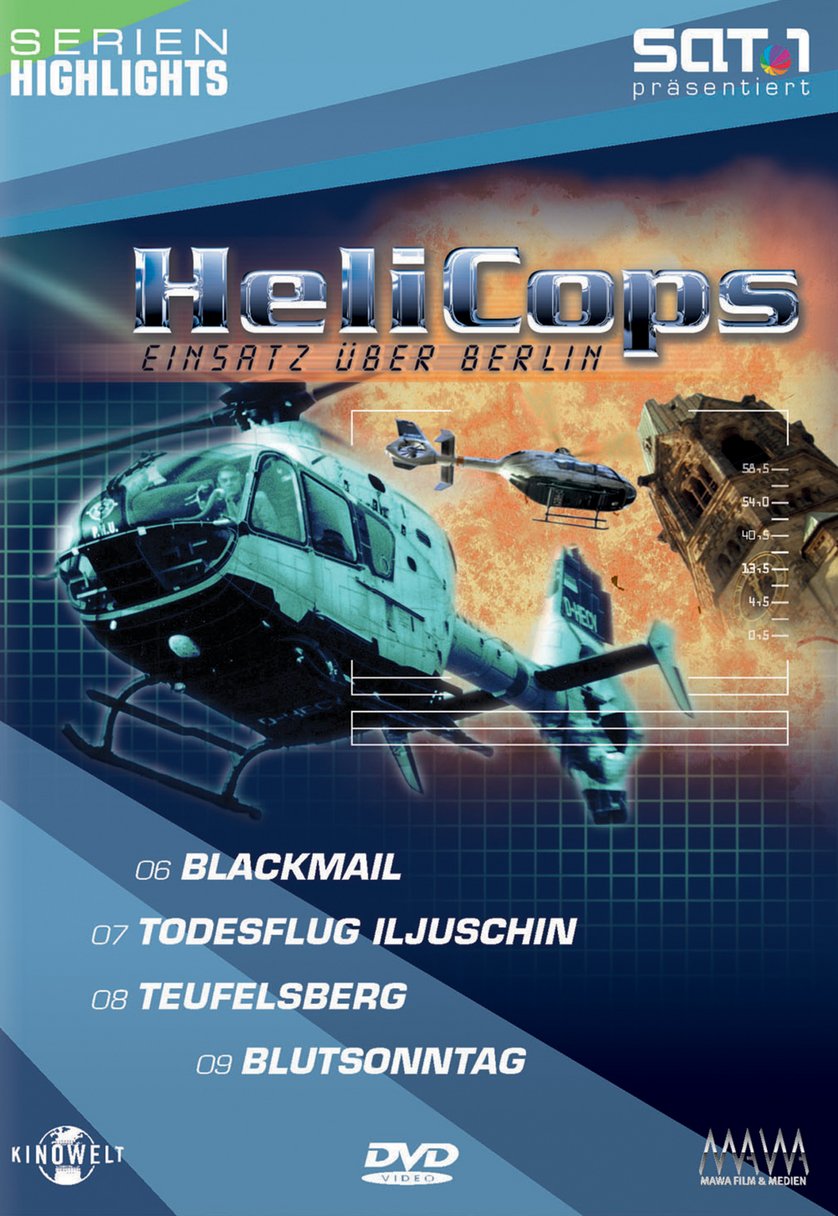 Helicops Einsatz über Berlin