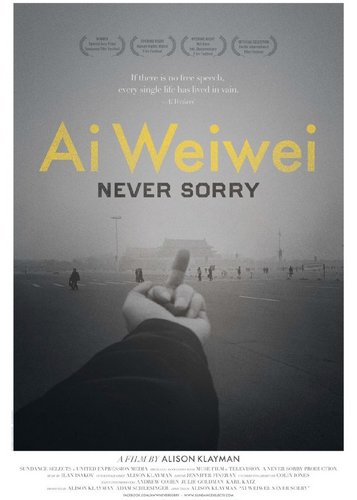 Ai Weiwei - Never Sorry - Poster 2