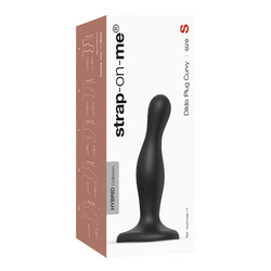 Dildo Plug Curvy, - Größe S, 14 cm