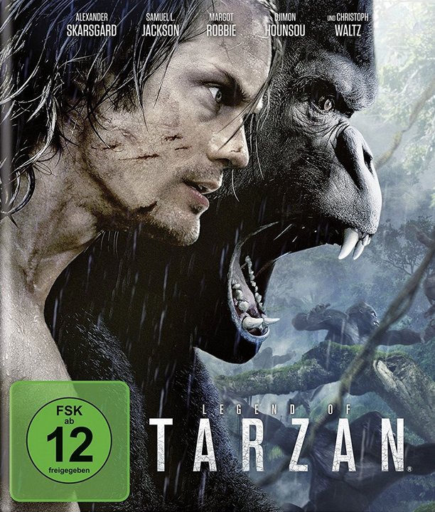 Legend of Tarzan (Blu-ray), gebraucht, ohne Cover