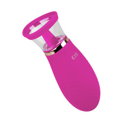 Zungenvibrator mit Saugfunktion, 17 cm