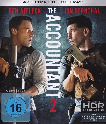 The Accountant 2 (4K UHD), gebraucht, ohne Cover
