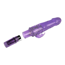 Schmaler Rabbitvibrator, 17,5 cm