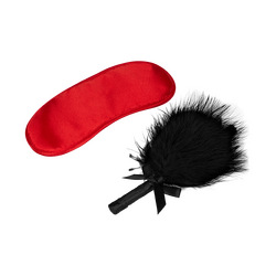 Velvet Soft Eye Mask and Tickler