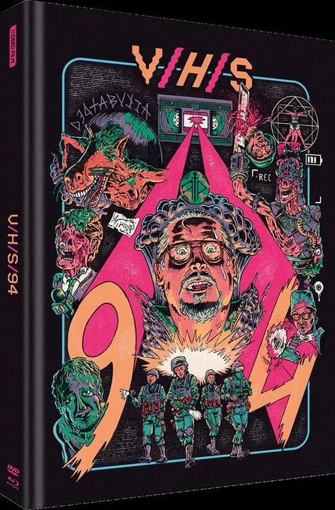 VHS - V/H/S 94 Mediabook Cover B (Blu-ray Disc)