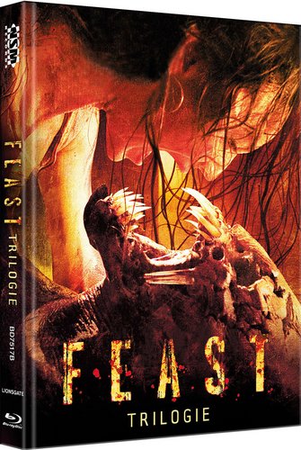 Feast Trilogie - Mediabook - Limitiert auf 222 Stück - Cover B (Blu-ray Disc)