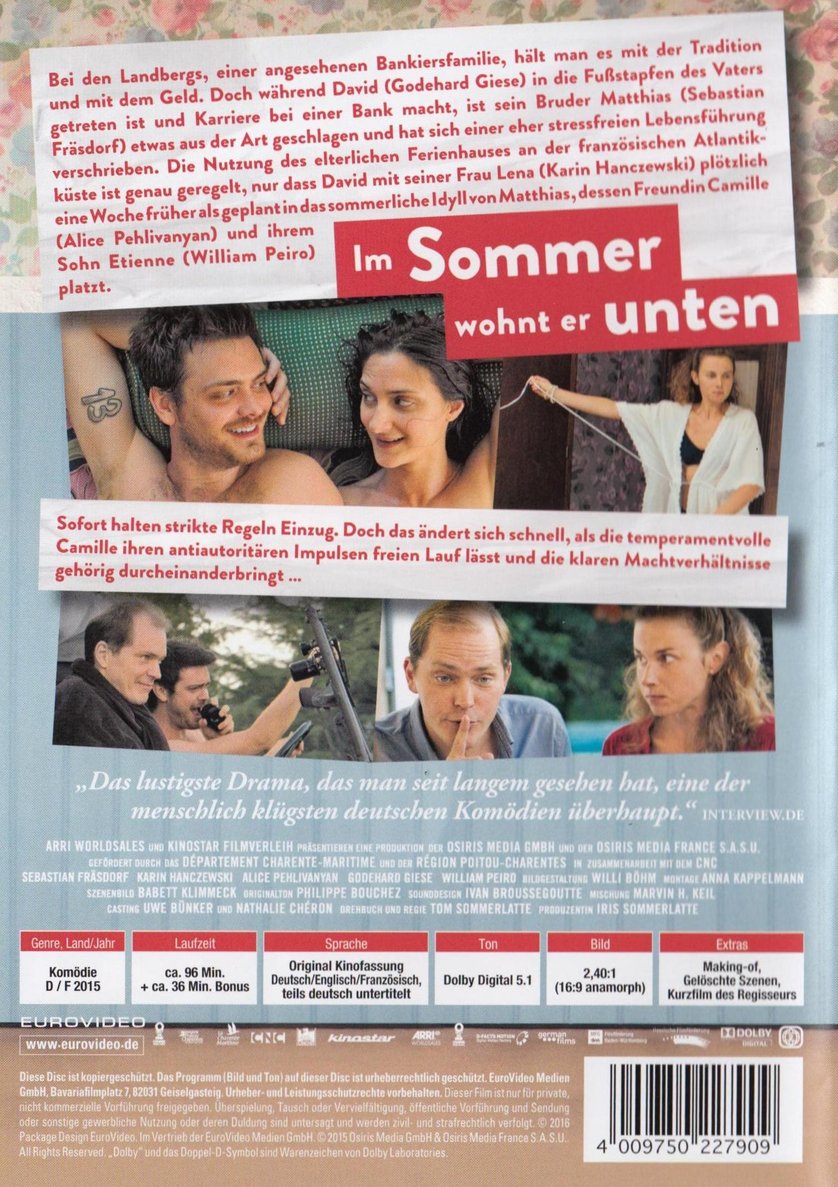 Im Sommer Wohnt Er Unten Im Sommer wohnt er unten: DVD, Blu-ray oder VoD leihen - VIDEOBUSTER.de