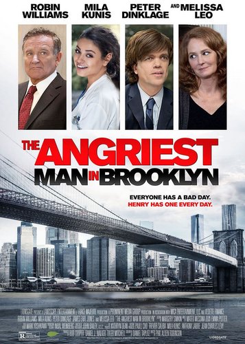 The Angriest Man in Brooklyn - Poster 1