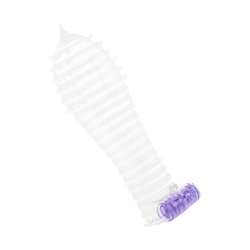 Gerillte Penishülle, 16 cm