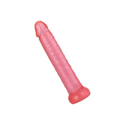 Pink Jelly Slim Dildo, 15,5 cm