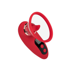 Leck-Vibrator mit Saugfunktion, 12,5 cm