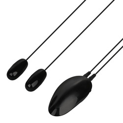 Vibrating Pussy and Ass, 15,5 cm