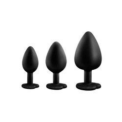Bling Plugs, 7,5   9,5 cm, 3 Teile