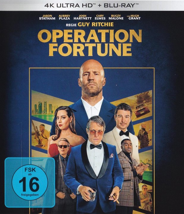 Operation Fortune (4K UHD), gebraucht, ohne Cover