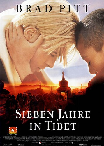 Sieben Jahre in Tibet - Poster 1
