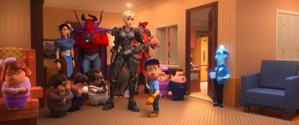 Computerspiel-Helden finden sich wieder im 'Chaos im Netz' © Walt Disney Studios