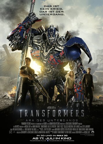 Transformers 4 - Ära des Untergangs - Poster 1