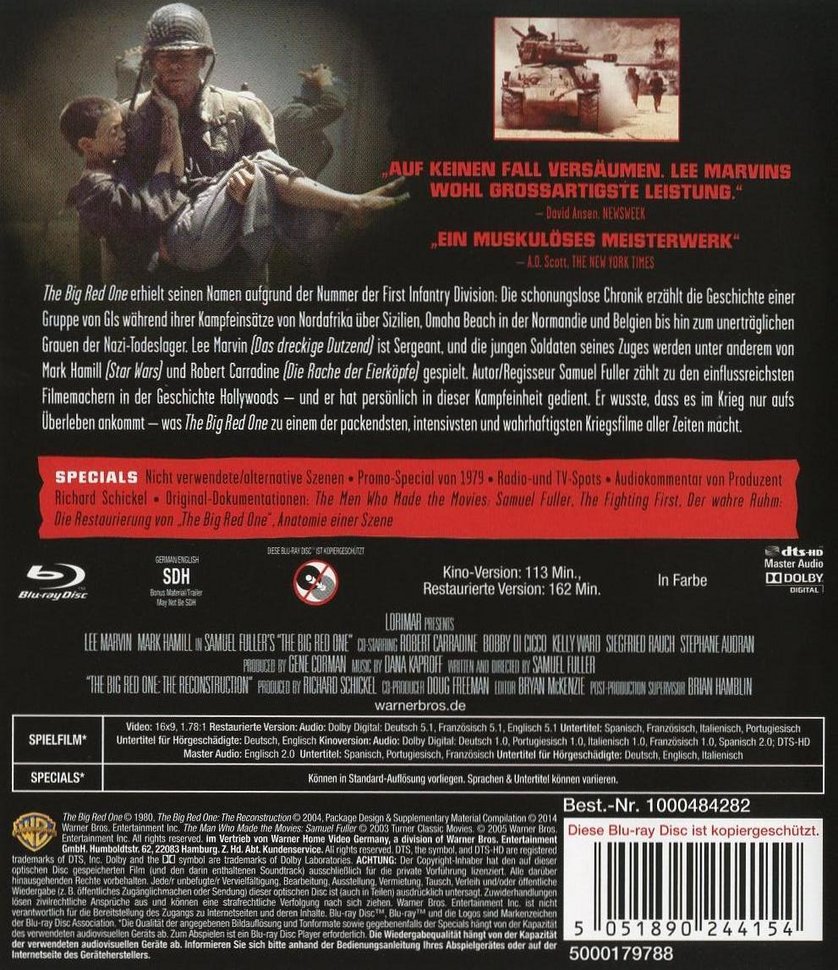 The Big Red One: DVD oder Blu-ray leihen - VIDEOBUSTER.de