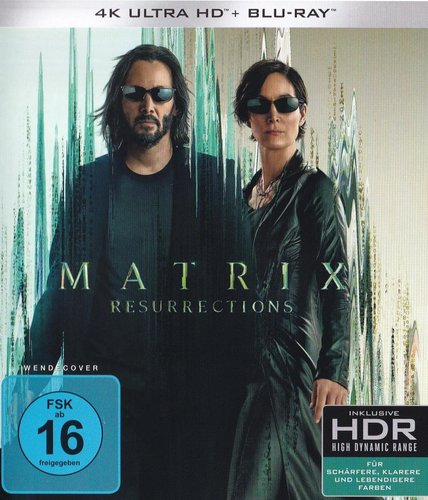 Matrix 4 - Resurrections (4K UHD), gebraucht, ohne Cover