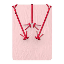 Bett-Fessel-Set mit Schleifen