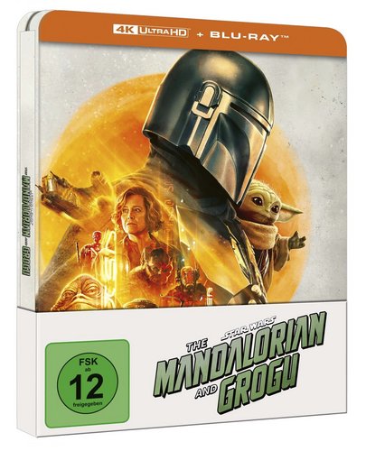 Star Wars - The Mandalorian &amp; Grogu - Steelbood - Limited Edition (4K Ultra HD) (Blu-ray 4K Ultra HD)