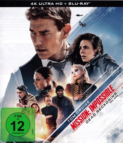 Mission Impossible 7 - Dead Reckoning Teil Eins (4K UHD), gebraucht, ohne Cover