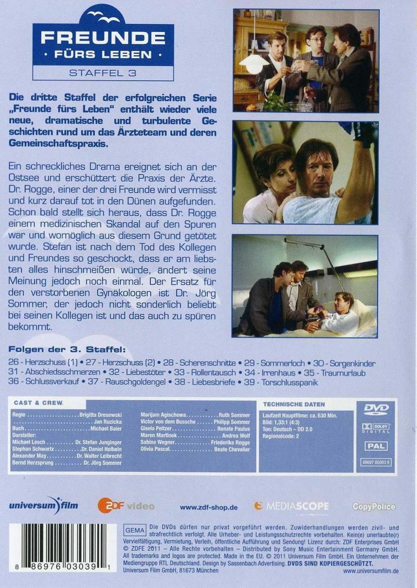 Freunde fürs Leben - Staffel 3: DVD oder Blu-ray leihen - VIDEOBUSTER.de